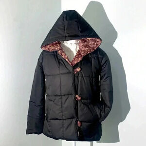Long-sleeved Black Pillow Puffer Jacket size M/L